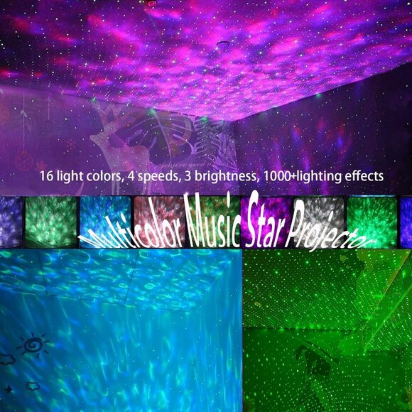 High Quality Galaxy Projector Sky Star Starry Night Lights  Starlight Projector - Picture 4 of 11